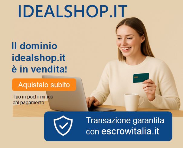 Screenshot del sito idealshop.it